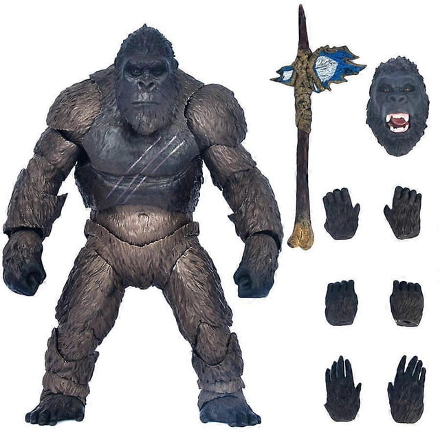 1 piece 2021 movie version SHM Godzilla vs. Kong Gorilla Super Movable Toy Figure Model