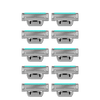 NEW Harry's Plus Razor Refills - 10 Razor Blade Cartridges -Bulk- Compact Cartridge Design for Precise Control - Shaving for Men