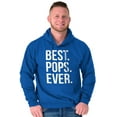 thumbnail image 3 of Best Pops Ever Dad Grandpa Far Day Hoodie Hooded Sweatshirt Men Brisco Brands S, 3 of 6