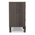 thumbnail image 4 of Dien 59 Inch Modern Dresser Gray Wood Frame 6 Drawers Gold Metal Handles - Saltoro Sherpi, 4 of 5