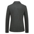 thumbnail image 5 of USNSM Casual Blazer for Men Linen Blazer Jacket Slim Fit Suit Jackets for Men Casual Blazer Sport Coat Linen Suits Gray XXXL, 5 of 8