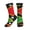 3 Black, variant on Athletic Socks Flag Of Saint Kitts And Nevis Sport Running Calf Socks Crew Socks for Men Women