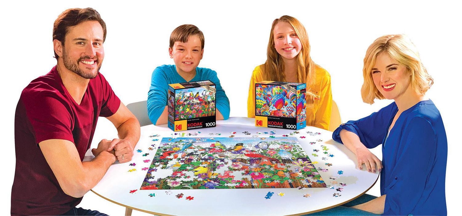 Kodak 1000 piece jigsaw puzzle - Ballooning Fun