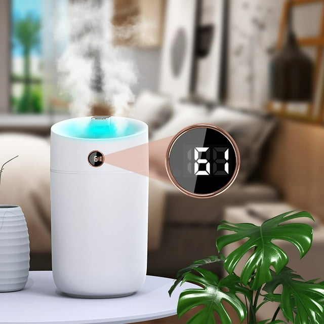 TIMIFIS Stainless Steel Peeler Humidifiers for Bedroom Cool Mist Humidifiers for Home Humidifier Humidifiers for Bedroom Easy to Clean 28Db Quiet Cool Mist Humidifier for Home Nursery Kitchen Gadgets