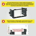 thumbnail image 2 of Scosche GM1590DDB Double DIN Dash Kit Compatible w/ Select 1994-2012 General Motors & Import Vehicles, 2 of 10