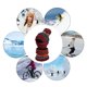 thumbnail image 3 of Gorro de mujer, gorro de punto de invierno 3 en 1, gorro cálido de invierno elaborado con cuidado, 3 of 8