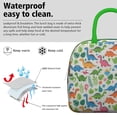 thumbnail image 3 of Womens White Cartoon Dinosaurs Jungle Pattern Lunch Box for Work,Insulated Lunch Bag for Women,Loncheras Para Mujer,Leakproof Adult Lunch Bag for Work,Beach,Travel,Picnic,Camping, 3 of 7