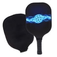 thumbnail image 1 of Raqueta de Pickleball Shamjiam con bolsa de transporte de madera azul, 1 of 8