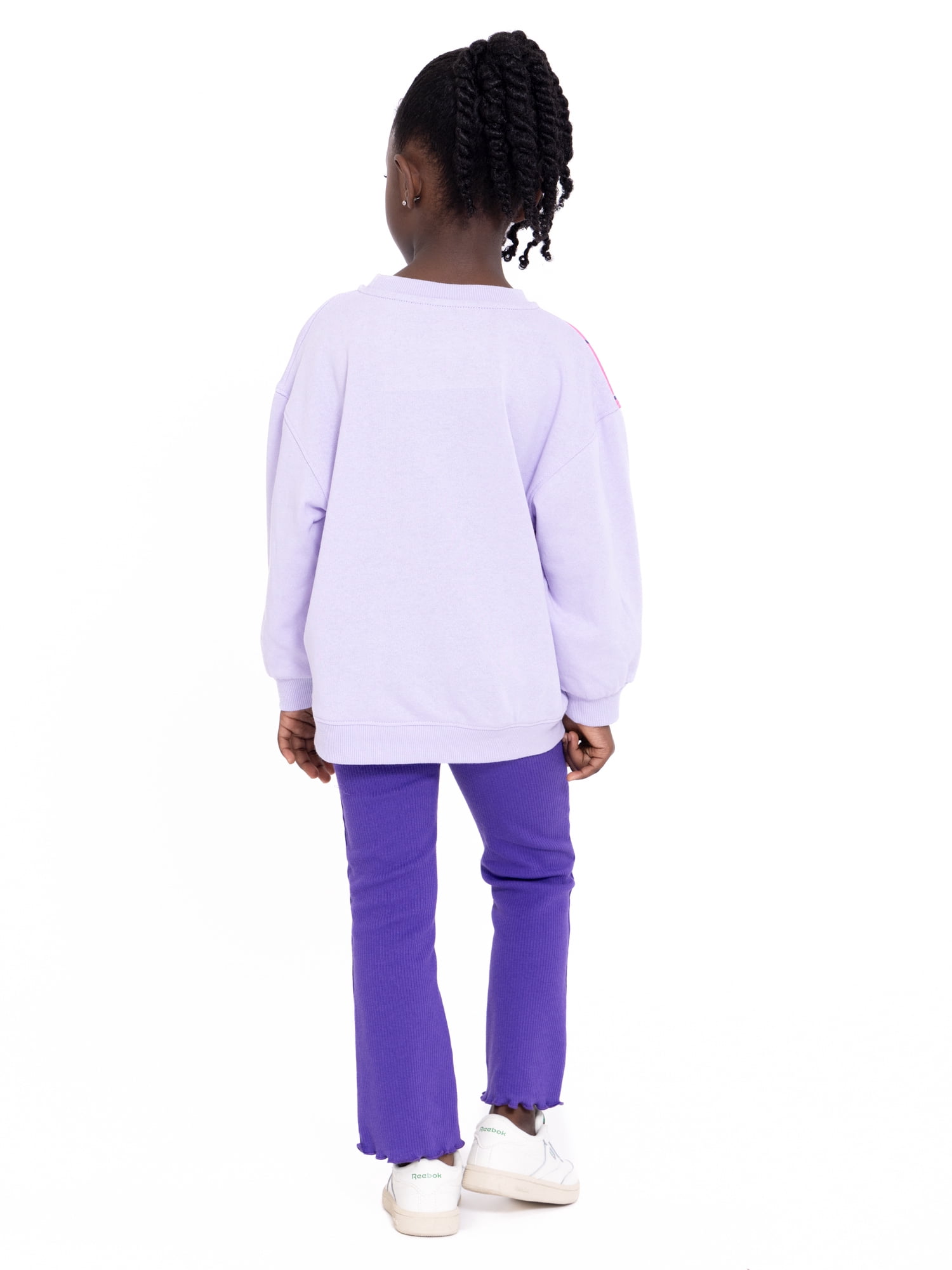 Disney Princess Toddler Girl Ariel Graphic Sweatshirt and Leggings Set, 2-Piece, Sizes 12M-5T