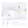 thumbnail image 4 of Estante De Pared De Madera Decorativo Montado En La Pared Estante De Almacenamiento De Arco Iris Para El Hogar Estante De Madera Para Colgar En La Pared Estante De Almacenamiento De Artículos Diversos matsuzay HA024932-01, 4 of 6
