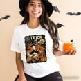 thumbnail image 6 of Trick or Treat Goose T-Shirt, Vintage Halloween Witch Tee for October, 6 of 8
