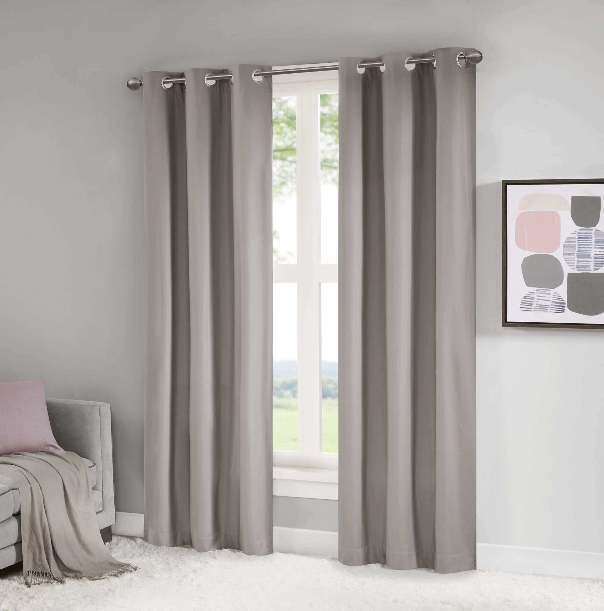 510 Design Zara Solid Theater Grade Total Blackout Curtain Pair