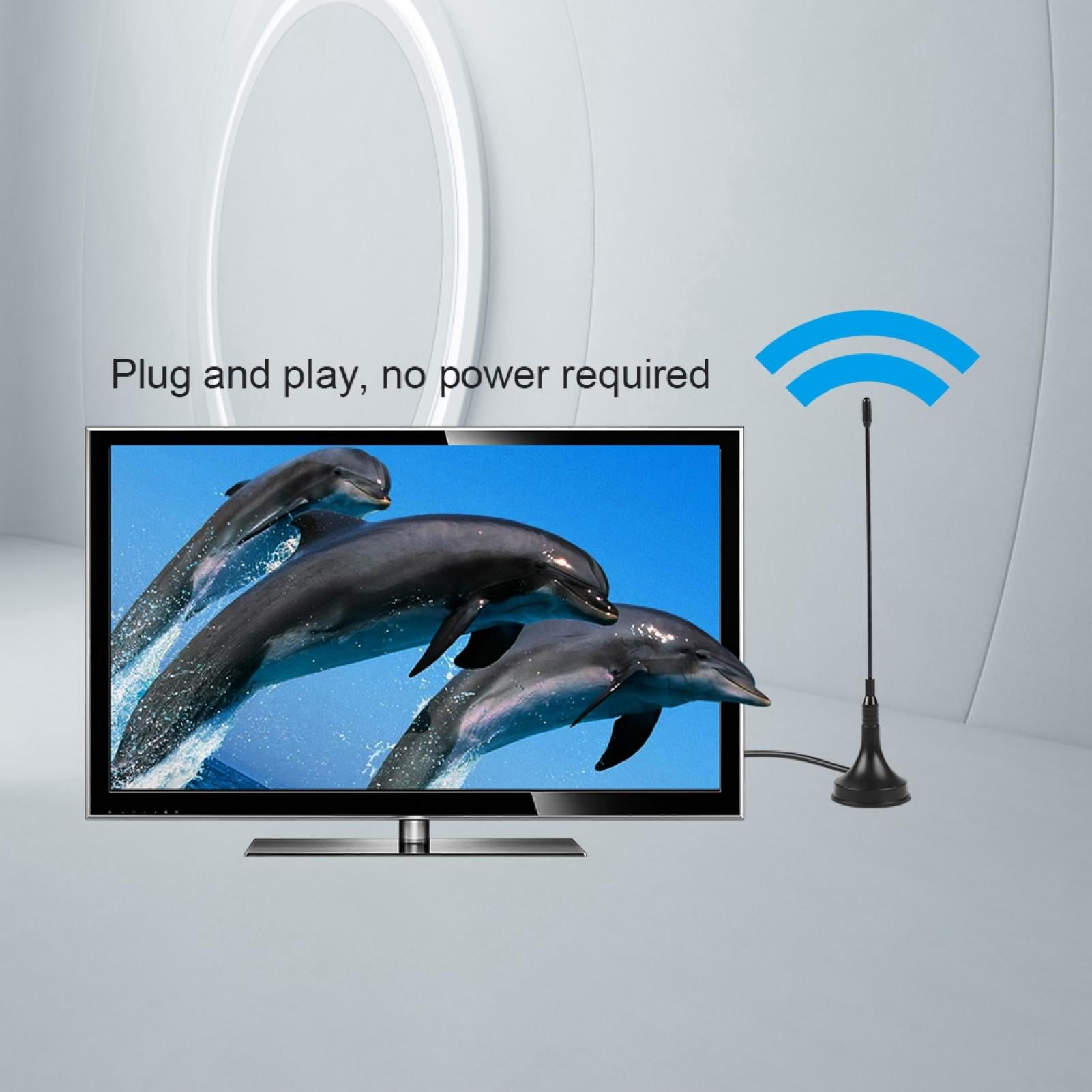 LAFGUR Digital Antenna, 10DB Antenna, TV Antenna, For Home