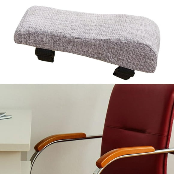 Silla de oficina almohadilla silla de almohadilla reclinadora reclinadora de silla de escritorio almohada de codo Gris claro