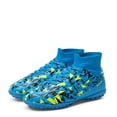 thumbnail image 2 of DREAM PAIRS Boys Girls Indoor Soccer Shoes High Top Football Turf Futsal Shoes for Little/Big Kid, 2 of 6