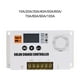 thumbnail image 2 of Seitruly Carga de 12V 24V con ajuste de TYPE-C LCD ajustable Auto PWM 100A 60A y regulador solar de descarga y cargador de TPYE-C Baterías de general Blanco 10A, 2 of 6