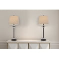 thumbnail image 5 of BO-3093BF-2 Cal Lighting Sitka - 1 Light Buffet Lamp (Set of 2) In Contemporary Style-28.5 Inches Tall and 12 Inches Wide-Black Finish, 5 of 5
