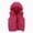 Hot Pink, variant on Vedolay Winter Puffer Vest for Kids Boys Girls Solid Color Hooded Zip Up Sleeveless Down Jacket Toddler Warm Outerwear