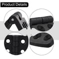 thumbnail image 2 of 10 Pcs Small Hinges Mini Plastic Black Door Bearing Butt Cabinet ABS Hinge, 2 of 9