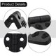 thumbnail image 3 of 10/20PCS Small Hinges Mini Plastic Black Door Bearing Butt Hinge Cabinet Electrical Box Folding Hinge Furniture Hardware, 3 of 11