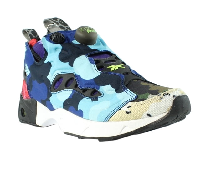 Reebok - Reebok Instapump Fury Road Black/Solar Yellow/White Basketball Shoes Mens Athletic Shoes Size 44 New - Walmart.com - Walmart.com