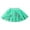 Green, variant on StylesILove Toddler Girls Multicolored Pom Poms Triple Layered Tutu Skirt