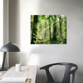thumbnail image 4 of Orinice Trees Leaves Sunbeam Fine Art AestheticWall Painting for Classroom Kitchen Office Farmhouse Bathroom Room Decor Pictures Wall Art Canvas Prints Living Room Bedroom Home Office Wall Decor, 4 of 6