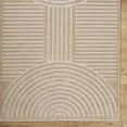 thumbnail image 2 of Livabliss Washable Rugs for Living Room, 2x3 Lyna Modern Beige Area Rug, Bedroom Dining Room Home Decor Stain Resistant Carpet (2' x 2'10"), 2 of 7