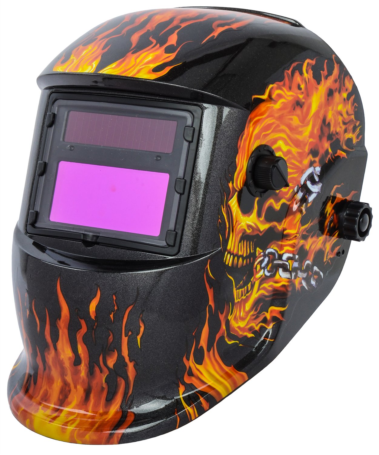 JEGS 81762 Adjustable Welding HelmetSkull Design