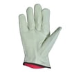 thumbnail image 2 of G & F Cold Weather Premium Genuine Grain Cowhide Leather Work Gloves with Fleece Lining, 3 XL Pair, 2 of 6