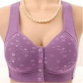 thumbnail image 3 of aidice Bras for Women No Underwire Front Closure Wide Strap Breathable Support Comfy Everyday Bralettes, 3 of 3