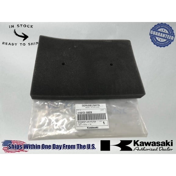 Kawasaki Genuine OEM Air Filter Element 11013-0020