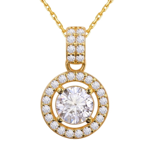 Ejoyoyin 18K Plated Gold Necklace for Women