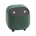 thumbnail image 2 of Small Trash Can Mini Wastebasket Trash Can Dispenser Desk Organizer Garbage Bin Green, 2 of 8