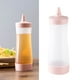 thumbnail image 4 of Botellas de plástico para condimentos, dispensadores de salsa, accesorios para barbacoa, salsa de tomate, mermelada de mostaza (rosa), 3 uds., 4 of 5