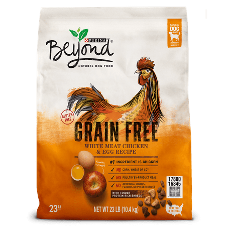 Purina Beyond Grain Free White Meat Chicken & Egg Recipe Adult Dry Dog Food - 23 lb. (Best Natural Dry Dog Food)