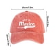 thumbnail image 3 of Gorra de béisbol ajustable, diseño estampado de México, tela transpirable, costuras resistentes, ideal para deportes, ropa informal, lavable, estilo urbano, actividades al aire libre,, 3 of 8