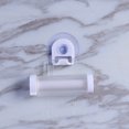 thumbnail image 4 of Miangastore Reusable Rolling Toothpaste Squeezer Wall Mounted Sucker Toothpaste Dispenser Suction Hanging Holder Squeeze for Home Bathroom Hotel (White), 4 of 8