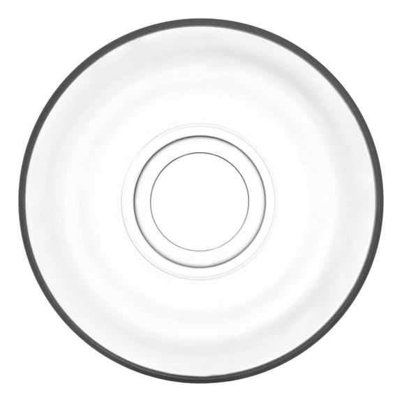 Saucers Set of 6 for Teacups Teaglasses Bowl Diameter 102 mm