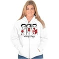 thumbnail image 3 of Betty Boop Feeling Sassy Cartoon Zip Hoodie Sweatshirt Women Brisco Brands S, 3 of 5
