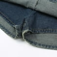 thumbnail image 6 of vigerkar Womens Mini Denim Skirt Mid Waist Dress Low Waist Y2k Cute Jean Skirts Blue, XXXL, 6 of 9