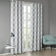 thumbnail image 3 of Home Essence Etro Printed Ikat Blackout Window Curtain Panel, 3 of 5