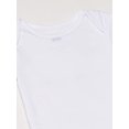 thumbnail image 3 of Gerber Baby 5-Pack Solid Onesies Bodysuits, White, 3T, 3 of 3