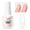 Clear, variant on Candy Lover Nail Builder Gel, 7-in-1 Clear Builder for Nails, UV/LED Cured Rubber Base Coat Color Gel Polish Strengthener Thickening Extension Nail Shaping Rhinestone Glue in a Bottle for DIY Home