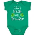 thumbnail image 3 of Inktastic Part Irish All Trouble St. Patrick's Day with Green Clovers Boys or Girls Baby Bodysuit, 3 of 5