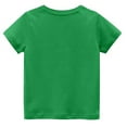 thumbnail image 5 of MIXUE Toddler Girls Tops & T-Shirts St. Patrick Day Cute Graphic Kids Round Neck Short Sleeve Comfortable Pullover T Shirts Activewear,Green,4-5 Years, 5 of 5