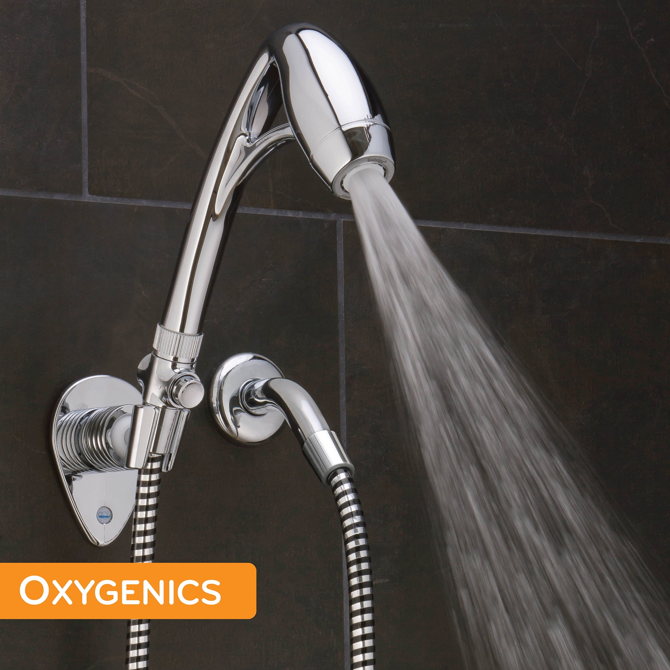 Oxygenics BodySpa RV 2-Setting Chrome Handheld Shower Head with 60-inch Hose