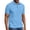 Light Blue, variant on Mens Polo Shirts Short Sleeve- Moisture-Wicking Regular Fit Casual Performance Golf Shirts Light Blue Size L
