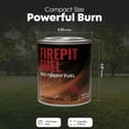 thumbnail image 3 of GasOne Firepit Fuel – Safe Wick Fuel for Fire Pit 8-Pack – Portable Fire Pit with 4 Wicks and 3 Hours Burn Time Per Canister, 3 of 6
