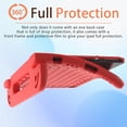 thumbnail image 6 of SUPNICE Kids Case for New Samsung Galaxy Tab A9 8.7 Inch 2023 with Built-in Screen Protector&Handle Stand - Shockproof Light Weight EVA Cover for SM-X110/X115/X117 2023&A7 Lite SM-T220/T225/T227,Red, 6 of 7